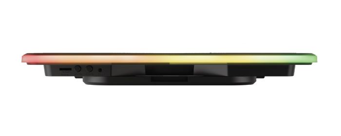 Підставка для ноутбука Trust GXT 1126 Aura (17") RGB Black