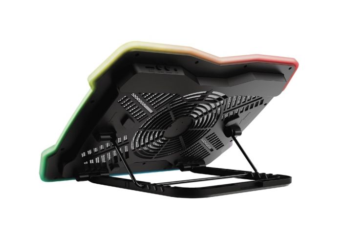Підставка для ноутбука Trust GXT 1126 Aura (17") RGB Black
