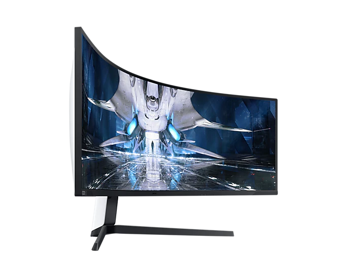 Монітор QLED 48.7" Samsung  Odyssey G9 S49AG950N HDMI, 2xDP, USB, VA, 5120x1440, 32:9, 240Hz, 1ms, HDR, CURVED