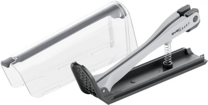 Кухонний ніж кухарський Tefal Eversharp, довжина леза 16,5 см, нерж.сталь, чохол-точилка
