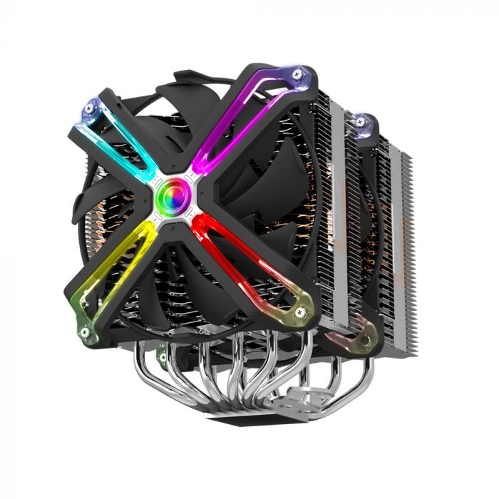 Процесорний кулер Zalman CNPS20X ARGB 2066, 2011-V3, 2011, 115X, *1700 (ZM-1700MKA), AM4, AM3, AM3+, 2х140мм, TDP300W