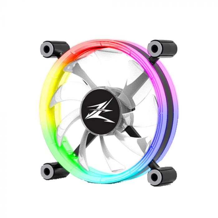 Корпусний вентилятор Zalman ZM-LF120, ARGB, 120мм, 800-1,300 RPM±10%, 4-Pin(PWM), 3-Pin(Addressable), двох сторонній