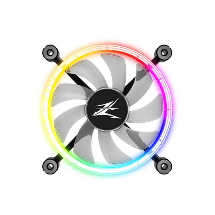 Корпусний вентилятор Zalman ZM-LF120, ARGB, 120мм, 800-1,300 RPM±10%, 4-Pin(PWM), 3-Pin(Addressable), двох сторонній