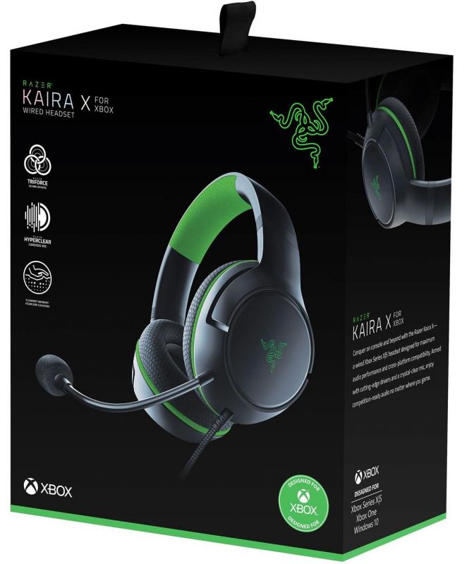 Гарнітура Razer Kaira X for Xbox Black