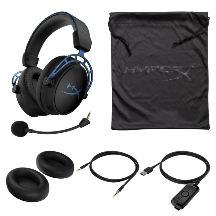 Гарнітура HyperX Cloud Alpha S 3.5mm/USB Black/Blue