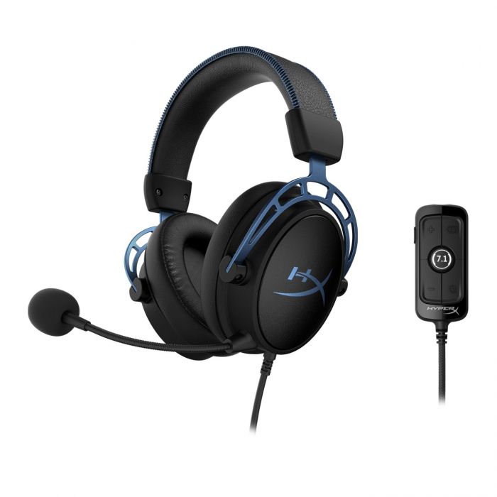 Гарнітура HyperX Cloud Alpha S 3.5mm/USB Black/Blue