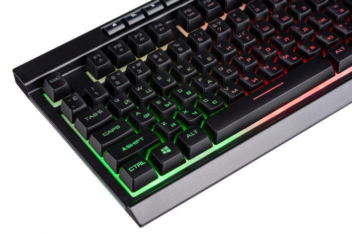 Клавіатура 2E GAMING KG300 LED USB Black UKR