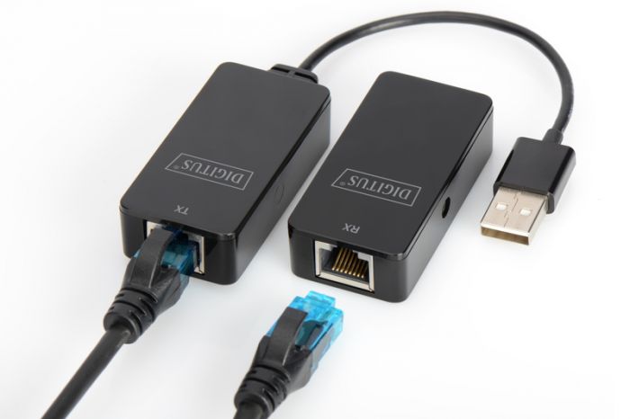 Подовжувач DIGITUS USB 2.0 - UTP Cat5, 50m