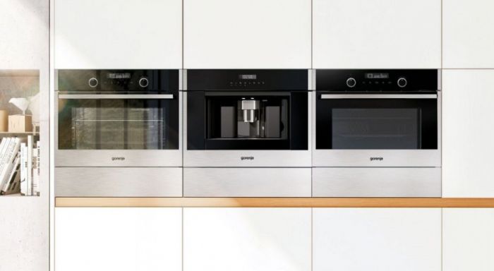 Вбудована автоматична кавомашина Gorenje CMA9200UX/сенсорне упр/таймер/кавомолка/нержав.сталь