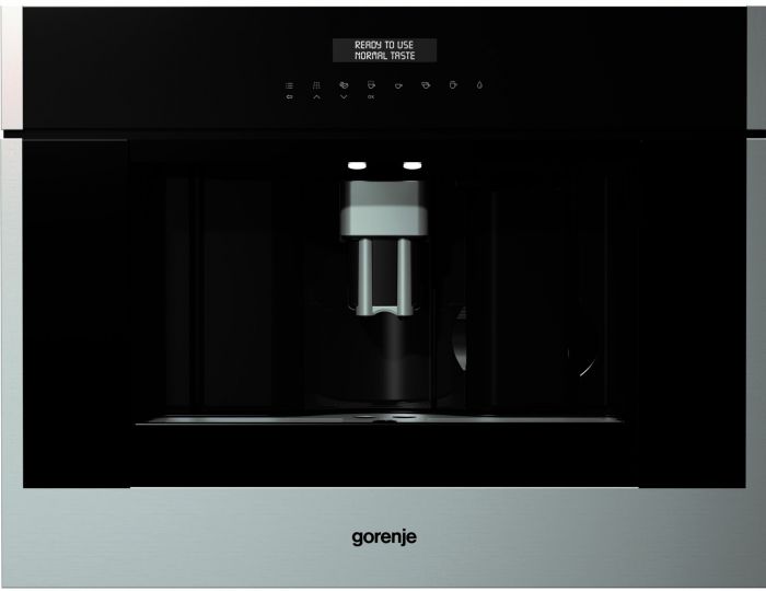 Вбудована автоматична кавомашина Gorenje CMA9200UX/сенсорне упр/таймер/кавомолка/нержав.сталь
