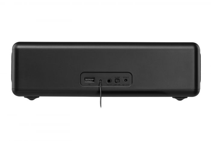Акустична док-станція 2E SmartClock Wireless Charging, Alarm Clock, Bluetooth, FM, USB, AUX Black