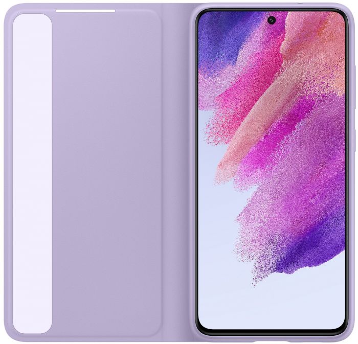 Чохол Samsung Clear View Cover для смартфону Galaxy S21 FE (G990) Lavender