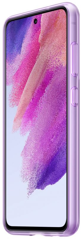 Чохол Samsung Clear Strap Cover для смартфону Galaxy S21 FE (G990) Lavender
