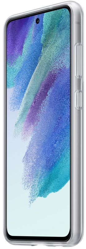 Чохол Samsung Clear Strap Cover для смартфону Galaxy S21 FE (G990) White