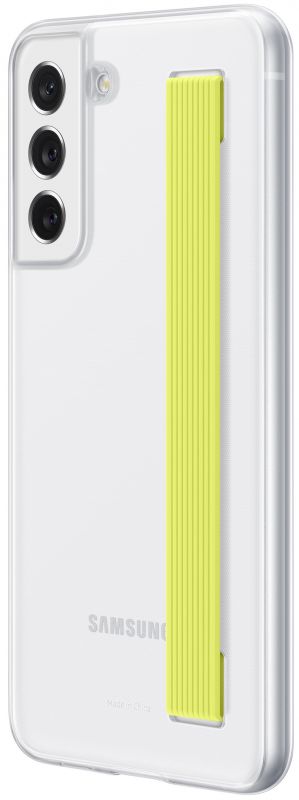 Чохол Samsung Clear Strap Cover для смартфону Galaxy S21 FE (G990) White