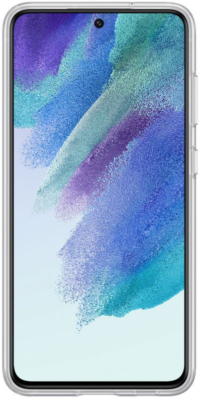 Чохол Samsung Clear Strap Cover для смартфону Galaxy S21 FE (G990) White