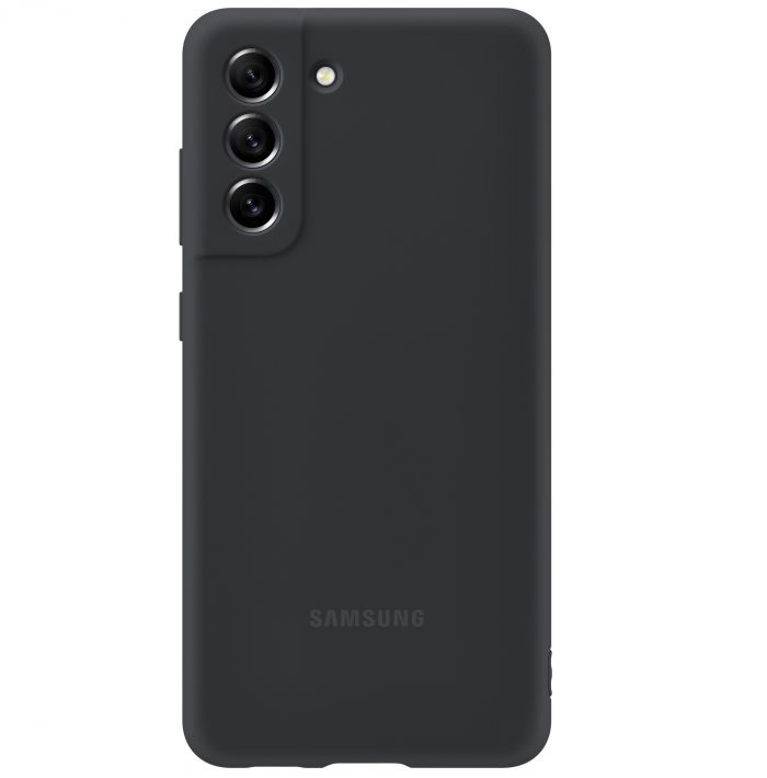 Чохол Samsung Silicone Cover для смартфону Galaxy S21 FE (G990) Dark Gray