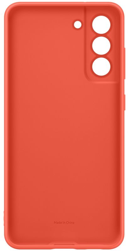 Чохол Samsung Silicone Cover для смартфону Galaxy S21 FE (G990) Coral