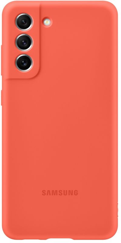 Чохол Samsung Silicone Cover для смартфону Galaxy S21 FE (G990) Coral