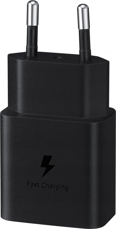 Мережевий зарядний пристрій Samsung 15W Power Adapter (w/o cable) Black