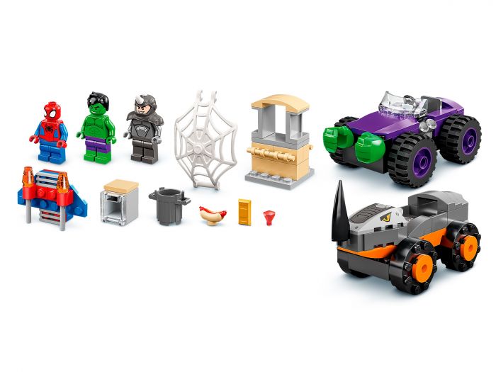 Конструктор LEGO Marvel Битва Халка проти Носорога 10782