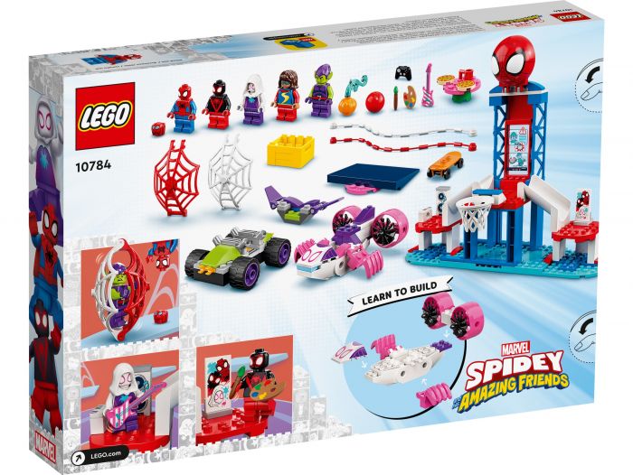 Конструктор LEGO Marvel Відеозустріч в Інтернеті за участю Людини-павука 10784