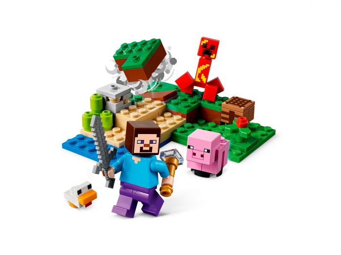 Конструктор LEGO Minecraft Засідка Кріпера 21177