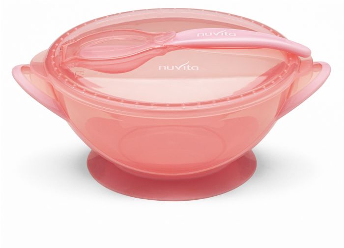Набір для годування дорожній Nuvita COOL 6м+ Рожевий NV1421COOLPink