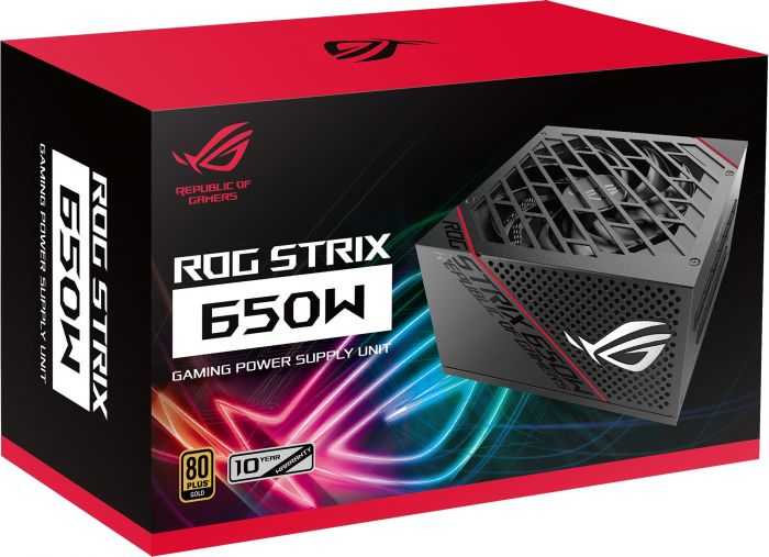 Блок живлення ROG-STRIX-650G 80Plus Gold 650W STRIX