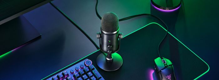 Мікрофон Razer Seiren V2 Pro Black