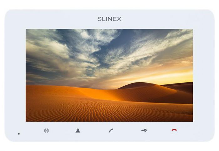 Відеодомофон Slinex SM-07MHD, TFT 7", детектор руху, білий