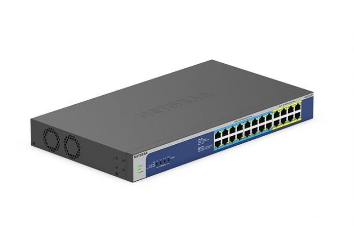 Комутатор NETGEAR GS524UP 16xGE PoE++, 8xGE PoE+(480Вт), некерований