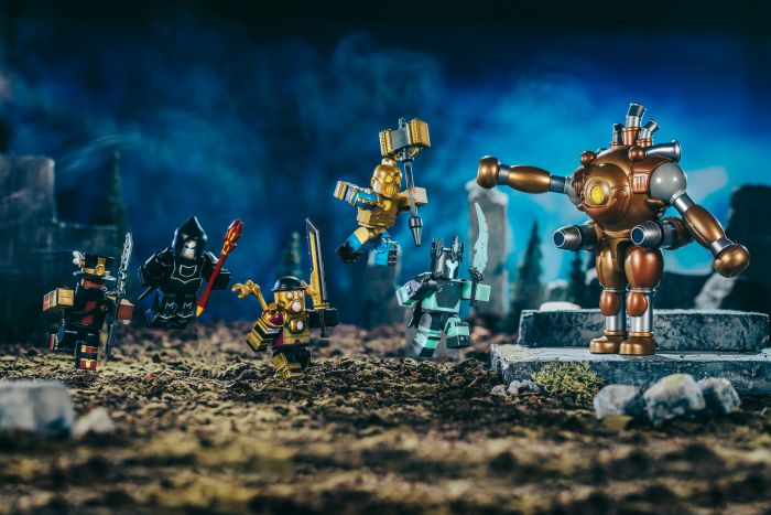 Ігровий набір Jazwares Roblox Environmental Set Dungeon Quest: Fusion Goliath Throwdown W10