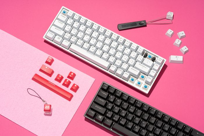 Клавіатура 2E GAMING KG380 RGB 68key Gateron Blue Switch BT/USB Black UKR