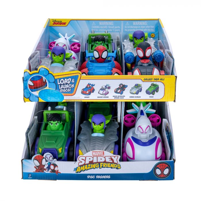 Машинка Spidey Little Vehicle Green Goblin W1 Гоблін