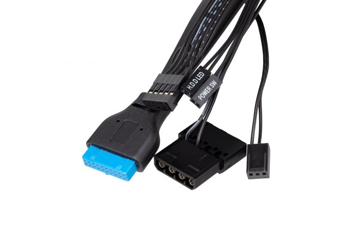 Корпус 2E (S613-400) БЖ 2E 400W-SFX,Micro ATX,ITX, 1xUSB3.0,TYPE-C,1x80мм,чорний