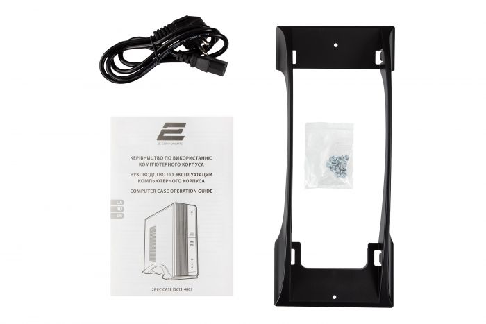 Корпус 2E (S613-400) БЖ 2E 400W-SFX,Micro ATX,ITX, 1xUSB3.0,TYPE-C,1x80мм,чорний