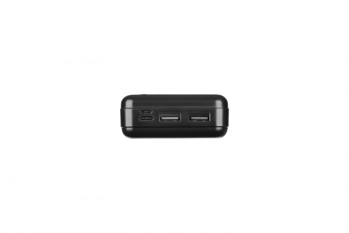 Портативний зарядний пристрій Power Bank 2E Geometry, 20000mAh, Type-C, USB-А, black