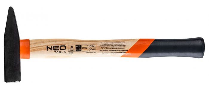 Молоток столярний Neo Tools, 200 г, рукоятка из ясеня