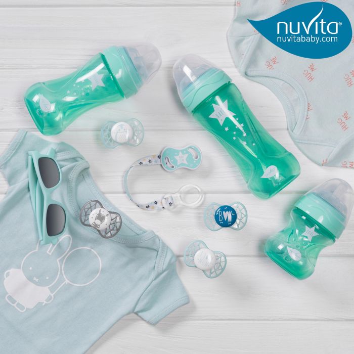 Пустушка Nuvita NV7067 Air55 Explorer симетрична 0m+ (зебра, пінгвін) 2шт