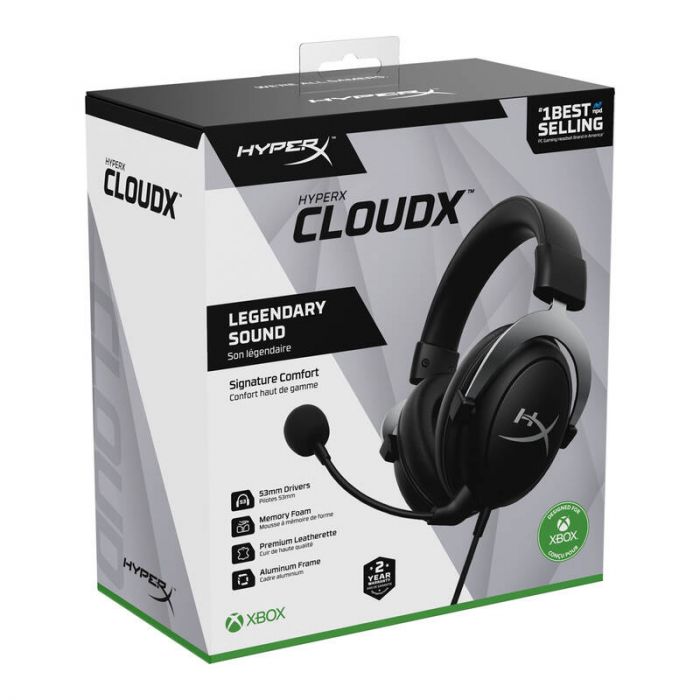 Гарнітура HyperX CloudX 3.5mm Gun Metal