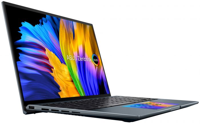 Ноутбук ASUS ZenBook UX5400EG-KN183 14WQXGA+ Touch OLED/Intel i5-1135G7/16/512F/NVD450-2/noOS/Pine Grey