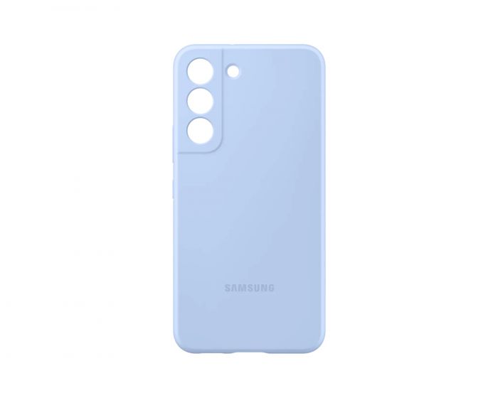 Чохол Samsung Silicone Cover для смартфону Galaxy S22 (S901) Artic Blue