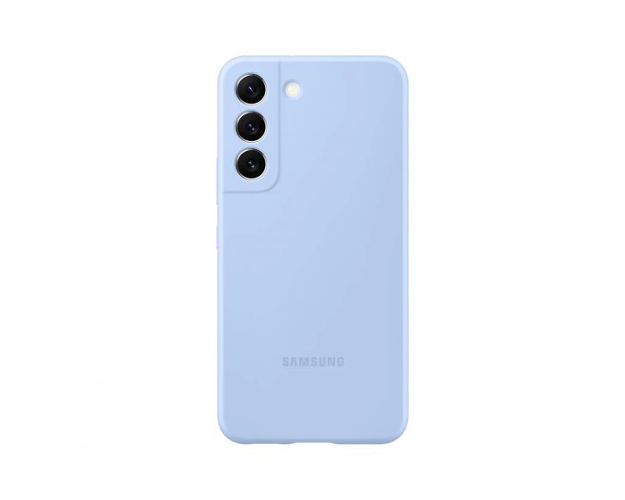 Чохол Samsung Silicone Cover для смартфону Galaxy S22 (S901) Artic Blue