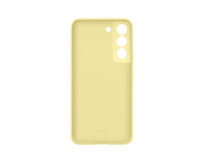 Чохол Samsung Silicone Cover для смартфону Galaxy S22 (S901) Butter Yellow