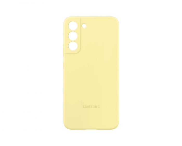 Чохол Samsung Silicone Cover для смартфону Galaxy S22+ (S906) Butter Yellow
