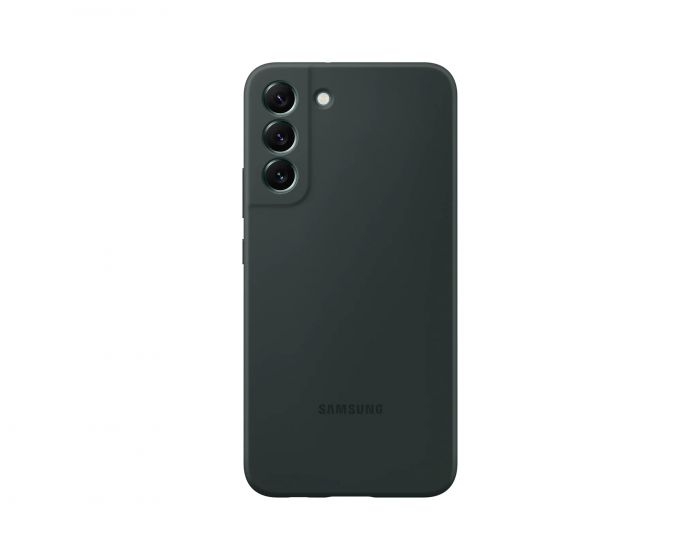 Чохол Samsung Silicone Cover для смартфону Galaxy S22+ (S906) Forest Green