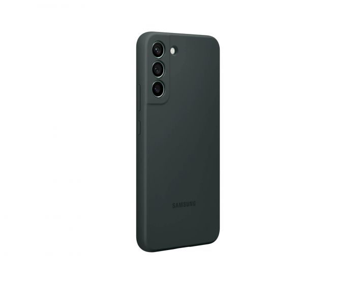 Чохол Samsung Silicone Cover для смартфону Galaxy S22+ (S906) Forest Green