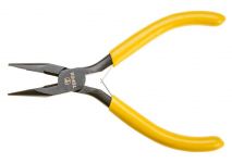 Плоскогубці подовжені прямі TOPEX, прецизійні, пружина розтискаюча, тримач прогумований, антиковзкий, 125 мм