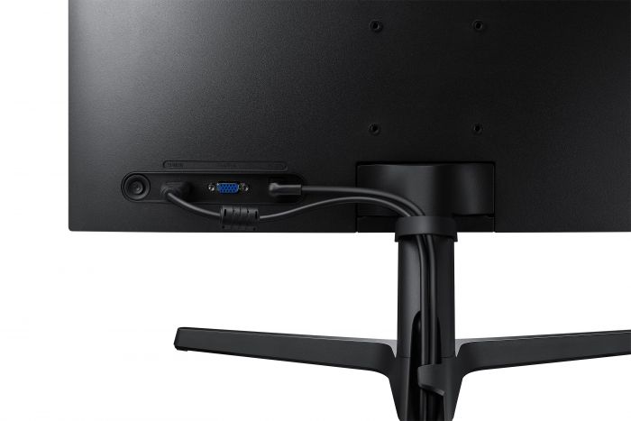 Монітор LCD 23.8" Samsung S24R350F, D-Sub, HDMI, ІPS, HP, 1920x1080, 75Hz, 5ms, Dark Blue Gray